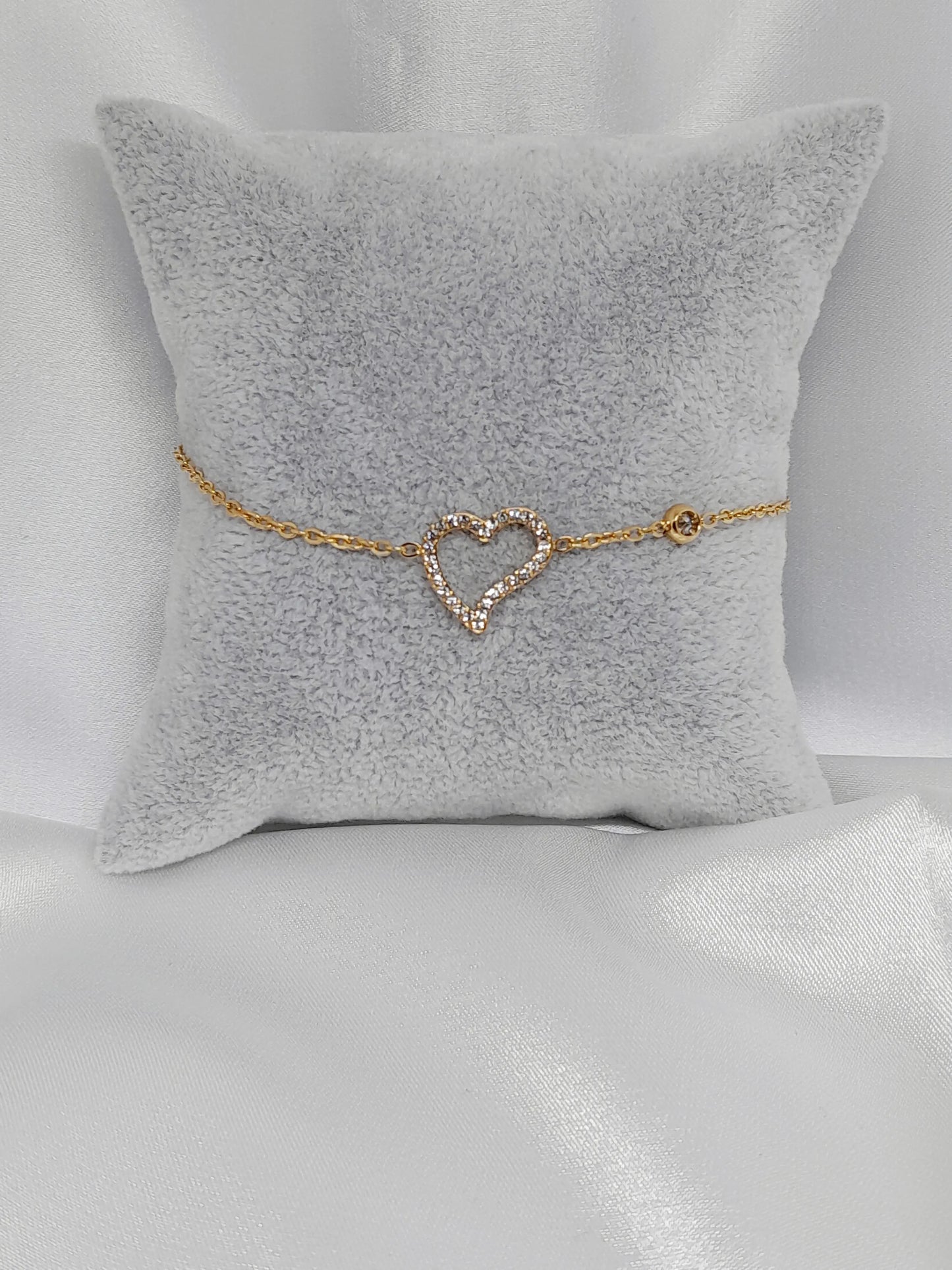 Bracelet cœur Yalena - Mymycréation
