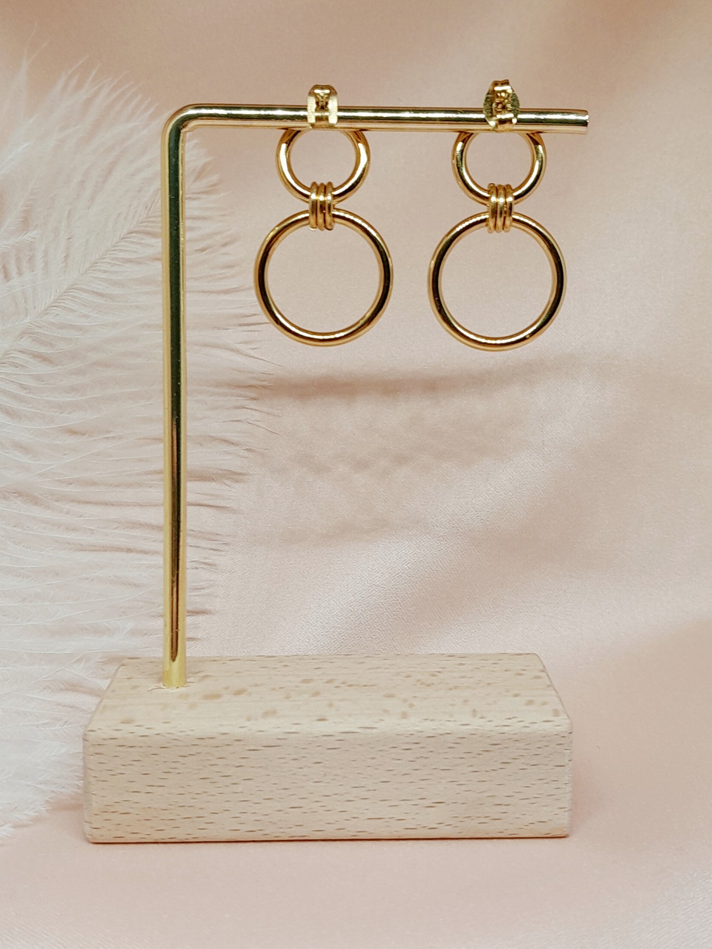 Boucle d'oreille Eudore - Mymycréation