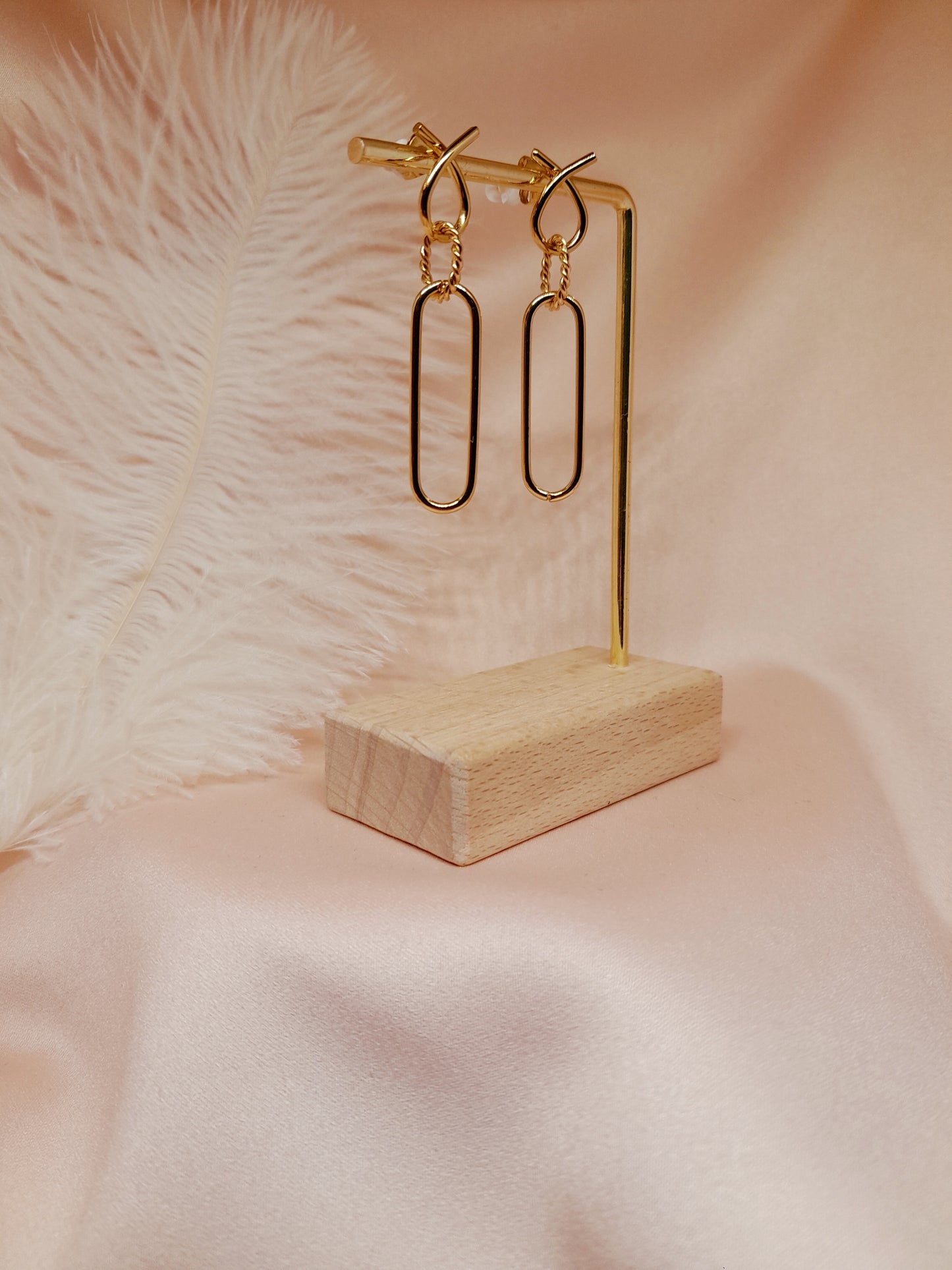 Boucle d'oreille Zephyra - Mymycréation