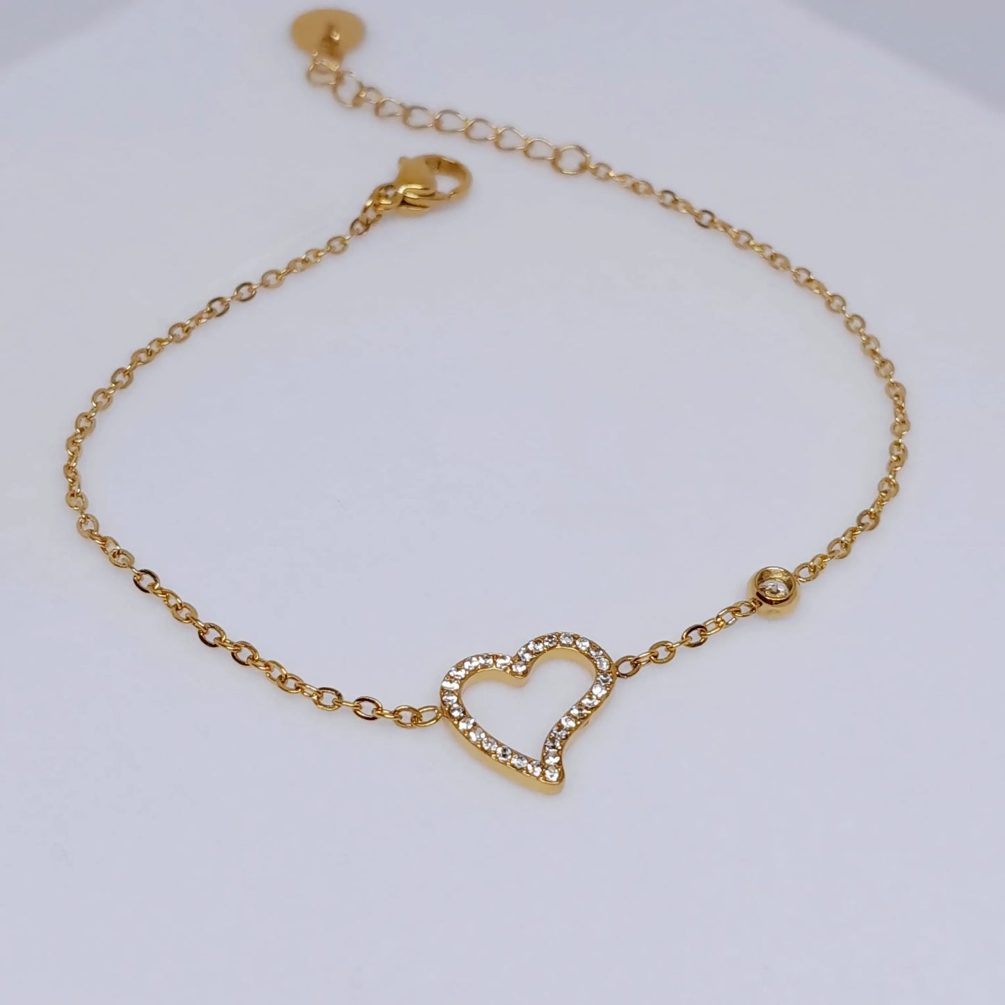 Bracelet cœur Yalena - Mymycréation