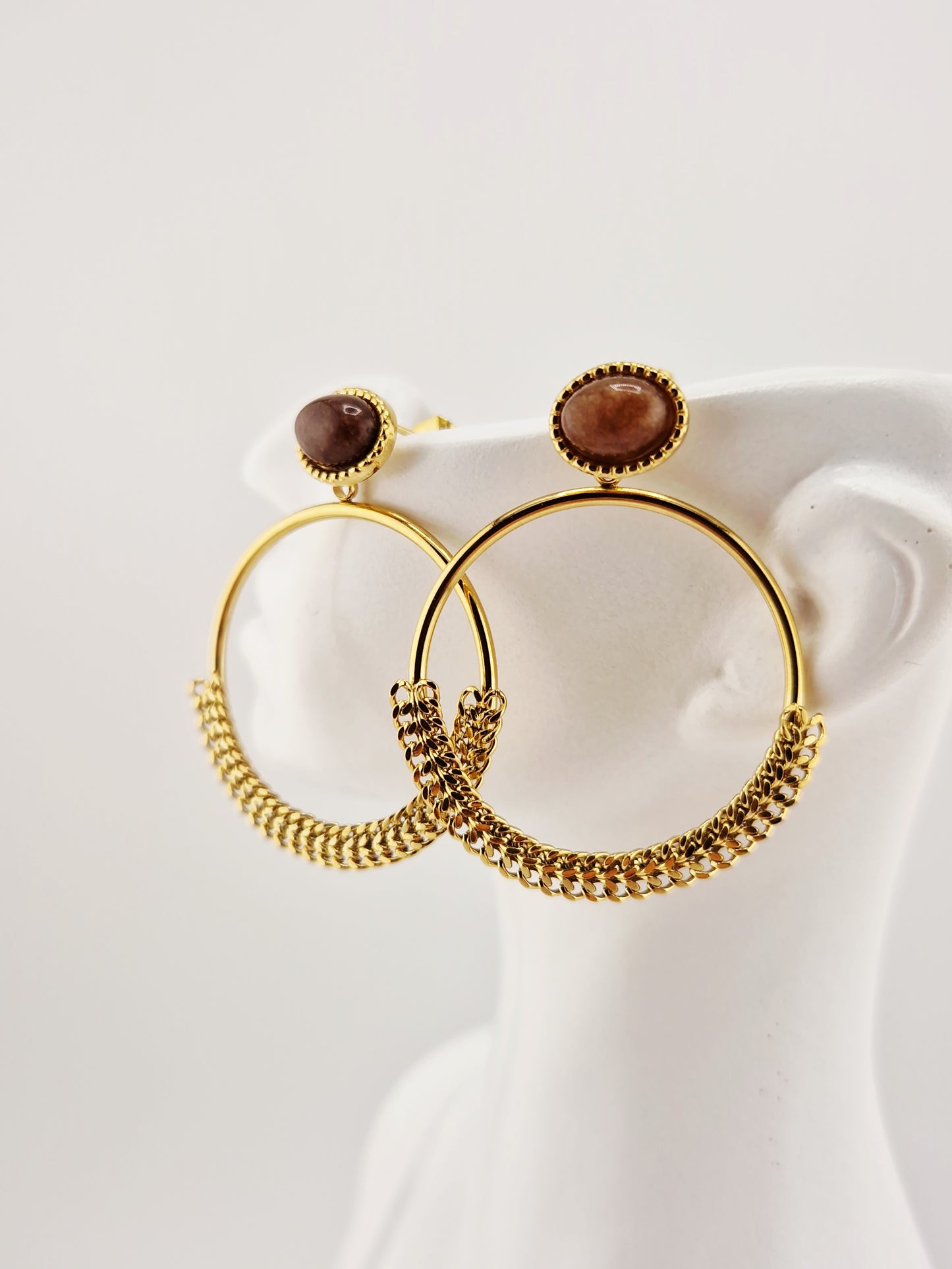 Boucle d'oreille Pénélope