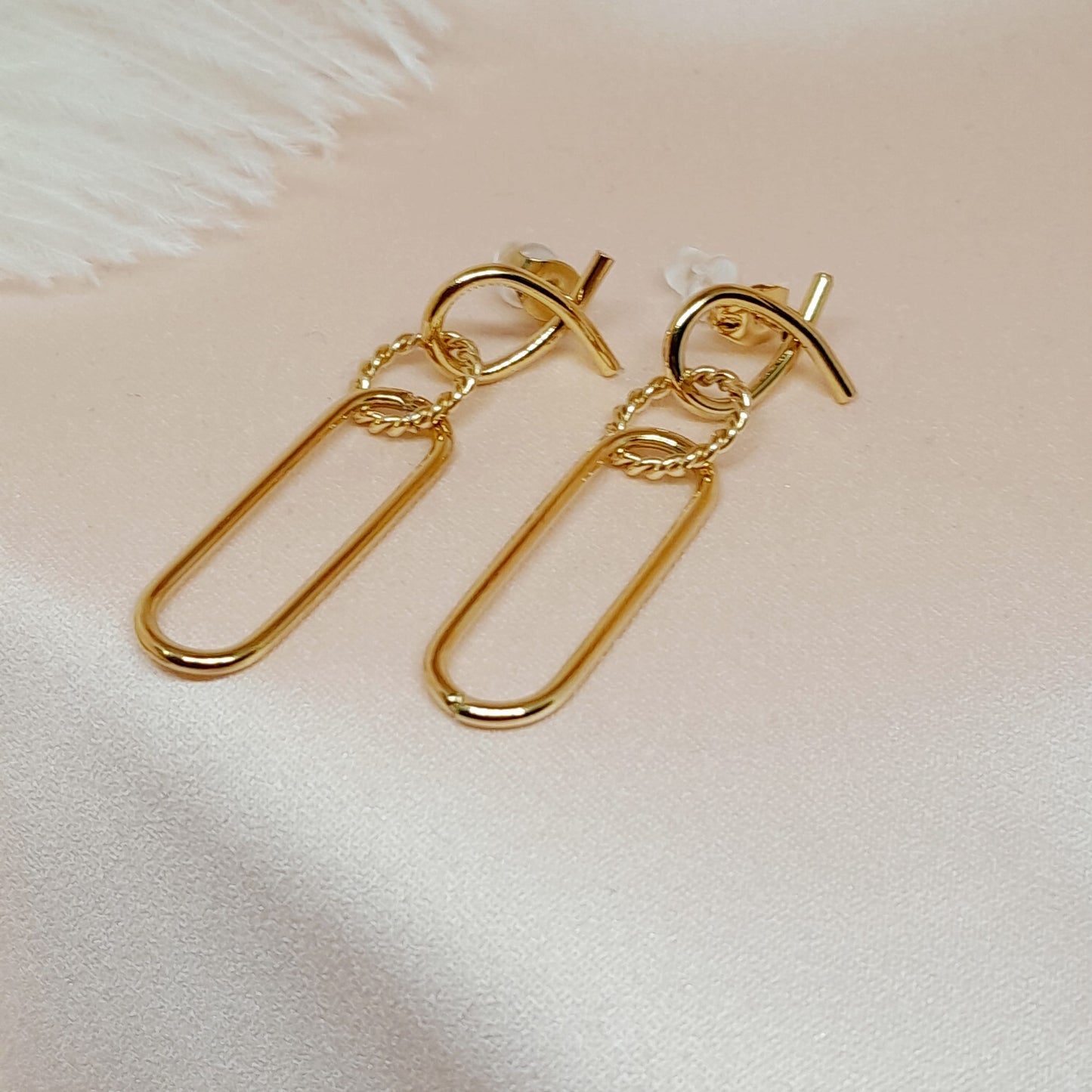 Boucle d'oreille Zephyra - Mymycréation