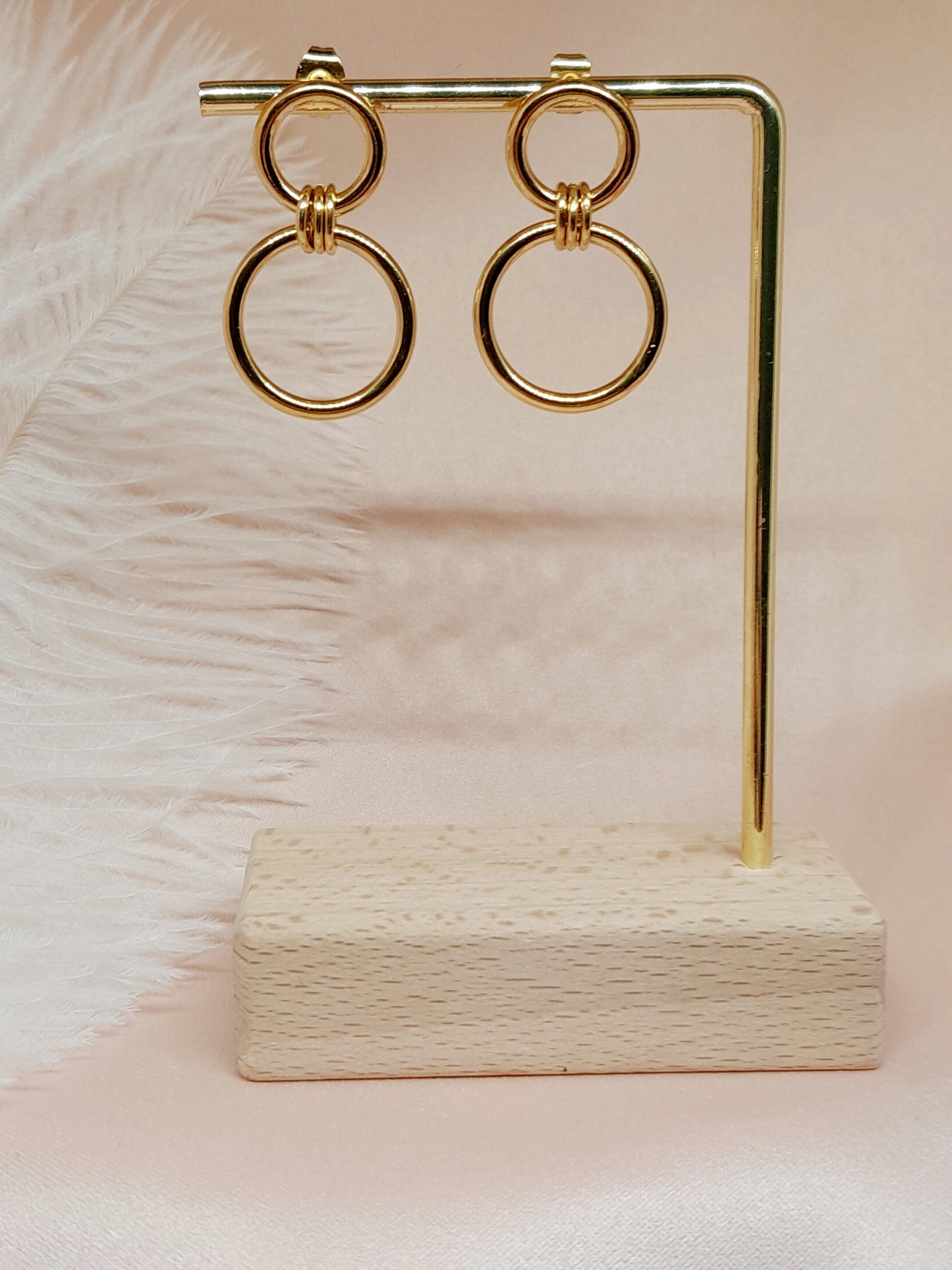 Boucle d'oreille Eudore - Mymycréation