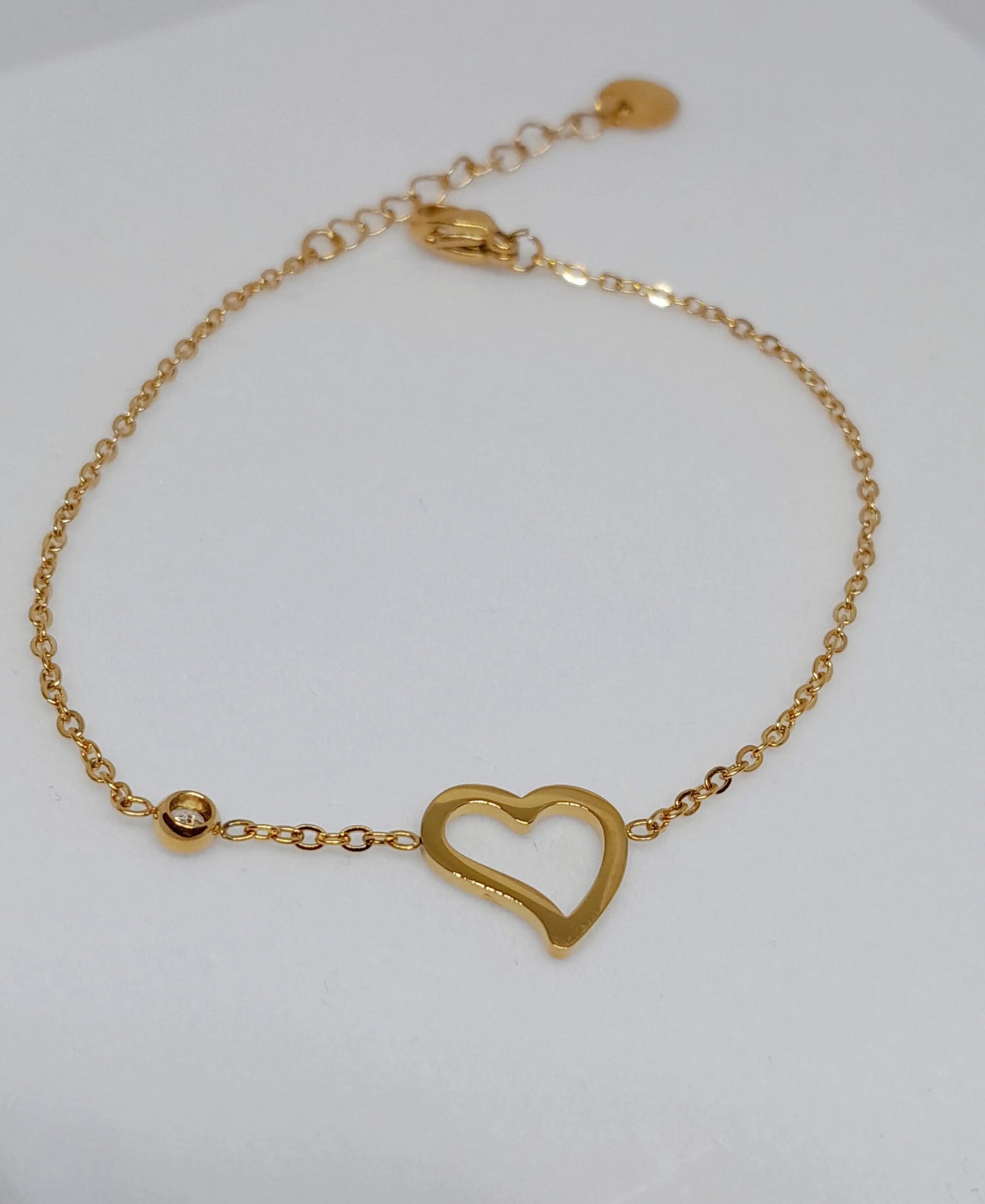 Bracelet cœur Yalena - Mymycréation