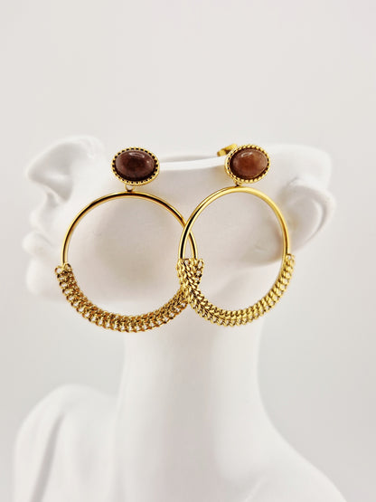 Boucle d'oreille Pénélope