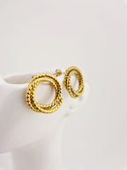 Boucle d'oreille Ambre